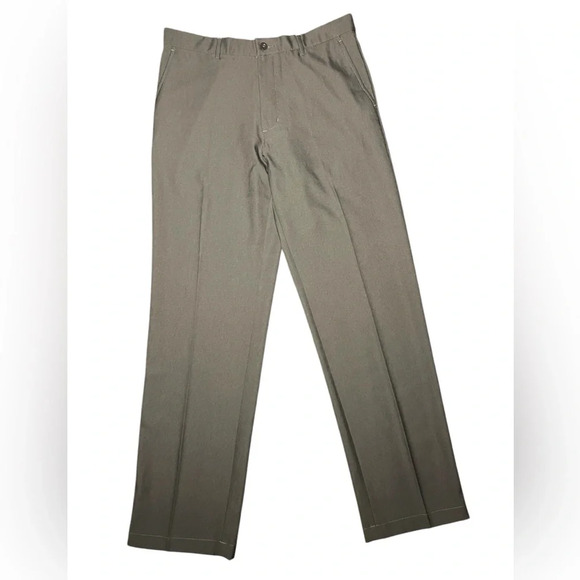 Greg Norman Men's Chino Pants Size 32x32 Flat Front Formal - Picture 1 of 7